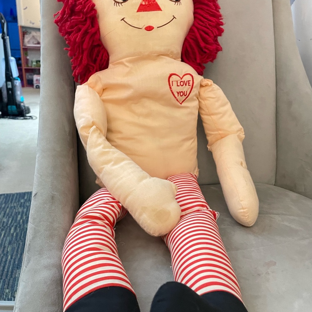 Vintage Raggedy Ann Doll